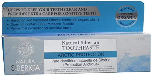 Natura Siberica Pasta de Dientes Natural Siberiana, Protección Ártica - 100 gr