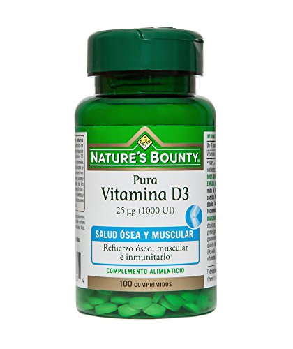 Nature's Bounty Pura Vitamina D3 25Μg (1000 Ui) - 100 Comprimidos