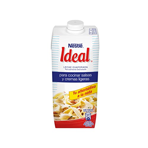 Nestlé Ideal - Leche Evaporada - 4 Paquetes de 490.6 ml