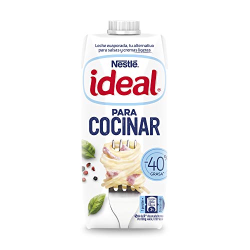 Nestlé Ideal - Leche Evaporada - 4 Paquetes de 490.6 ml