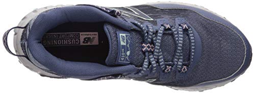 New Balance 410v6 Cushioning, Zapatillas para Carreras de montaña Mujer, Vintage Indigo Blanco melocotón Agave, 39.5 EU