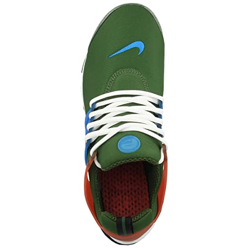 Nike Zapatillas de running para hombre Air Presto., Forest Green Team Orange White Photo Blue, 44 EU