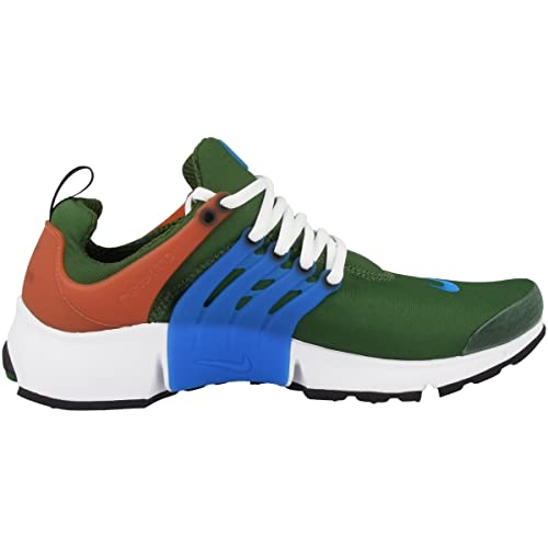 Nike Zapatillas de running para hombre Air Presto., Forest Green Team Orange White Photo Blue, 44 EU