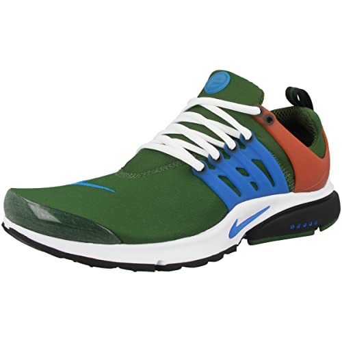 Nike Zapatillas de running para hombre Air Presto., Forest Green Team Orange White Photo Blue, 44 EU