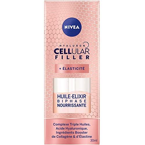 Nivea - Hyaluron Cellular Filler - Aceite facial nutritivo y elasticidad 30 ml, aceite facial enriquecido con ácido hialurónico, cuidado facial para toda la piel