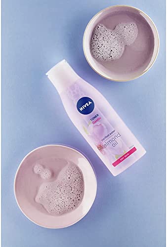 NIVEA - Tónico facial + limpiador facial con aceite de almendras