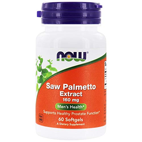 Now Foods Saw Palmetto Extract, 160 mg - 60 cápsulas 60 Unidades 50 g