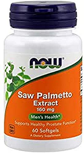 Now Foods Saw Palmetto Extract, 160 mg - 60 cápsulas 60 Unidades 50 g