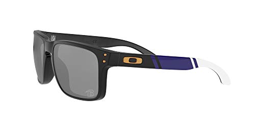 Oakley Holbrook NFL 2020 Collection Baltimore Ravens, negro mate/negro Prizm, 57 mm