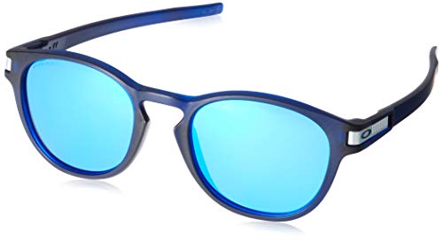 Oakley Latch (A) 9349 Gafas, Grid Matte Translucent Bluee/PRIZMSAPPHIRE, 53 Hombres