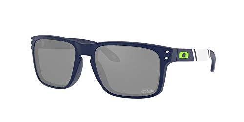 Oakley NFL Seattle Seahawks OO9102 Holbrook Oakley NFL 2020 Collection Matte Navy/Prizm Negro, 57 mm