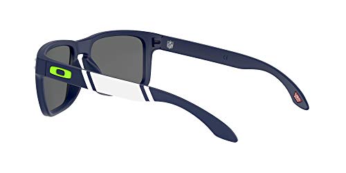 Oakley NFL Seattle Seahawks OO9102 Holbrook Oakley NFL 2020 Collection Matte Navy/Prizm Negro, 57 mm