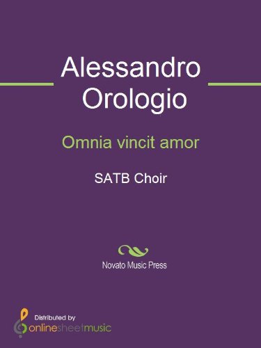 Omnia vincit amor - Score (English Edition)