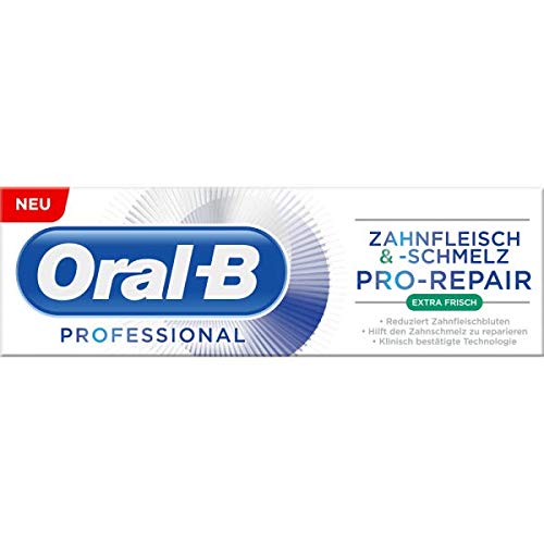 Oral-B Pasta de Dientes Profesional Goma de mascar y Esmalte Pro Repair Extra Fresh 75ml