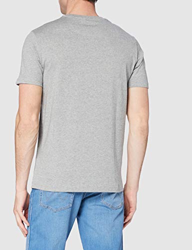 ORIGINAL PENGUIN Half & Half Pete tee Medio & Medio, 080 Rain Heather, M para Hombre