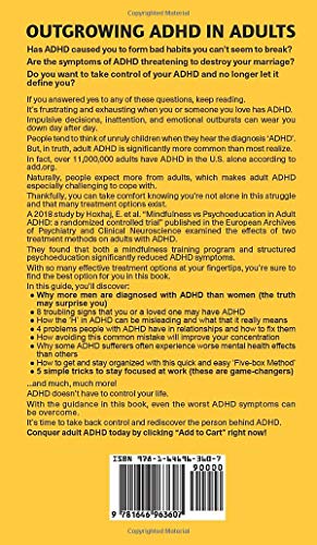 Outgrowing ADHD In Adults: What Your Physician Won't Tell You About Battling ADHD And Why Knowing About ADHD Will Help You Cope Up Better