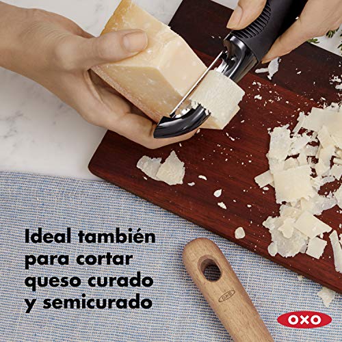 OXO Good Grips - Pelador de patatas giratorio de acero inoxidable