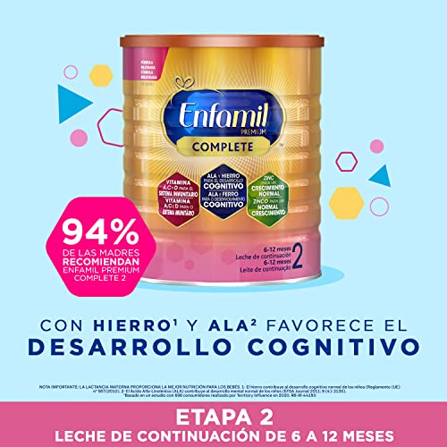 Pack Cuidado Bebes, Enfamil Complete 2 2x800gr + Eryplast 2x125g + Nenuco Jabón Liquido 1125 ml + Leche Hidratante 400 ml + Agua de Colonia 1200 ml