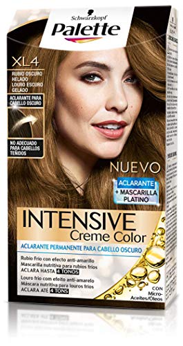 Palette Intense - Tono XL4 Rubio Oscuro Helado - Coloración Permanente - Schwarzkopf