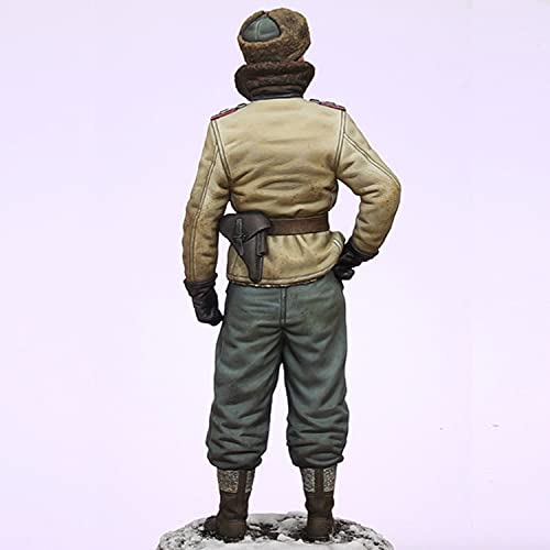 PANGCHENG 1/16 MAX Wunsche, Kharkov 1943 Kit de Resina Figura de Soldados GK Tema Militar de la Segunda Guerra Mundial, Kit sin Montar y sin Pintar