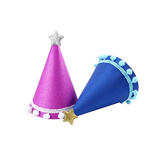 Paquete de 10 sombreros de fiesta, sombrero de cumpleaños para adultos y niños por C Crystal Lemon, Universal, Multicolor