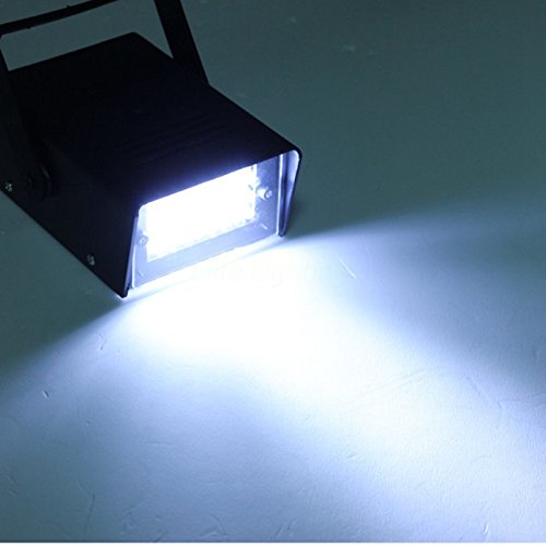 (Paquete de 2) Luz Estroboscópica del LED, 32 piezas de luces intermitentes LED superbrillantes blancas para juegos