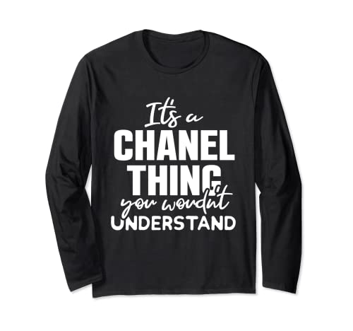 Para alguien Unisex Chanel Manga Larga