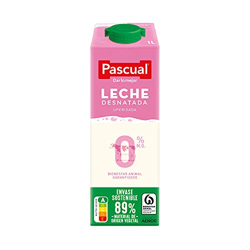 Pascual – Leche Desnatada Bienestar Animal – 6 x 1L