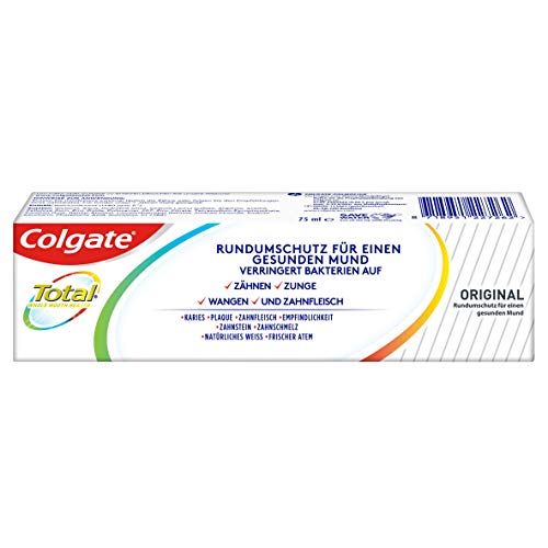 Pasta de dientes Colgate totalmente original 75ml