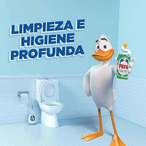 PATO® - WC Frescor total, Limpiador Quitamanchas para Inodoro, 750 ml, Pack de 3 Unidades