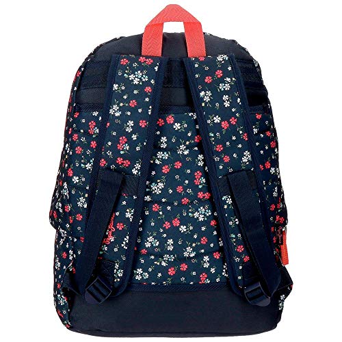 Pepe Jeans Jareth Mochila Multicolor 31x42x17,5 cms Poliéster 22.79L