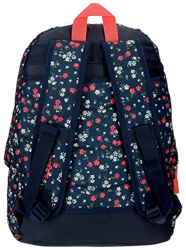 Pepe Jeans Jareth Mochila Multicolor 31x42x17,5 cms Poliéster 22.79L