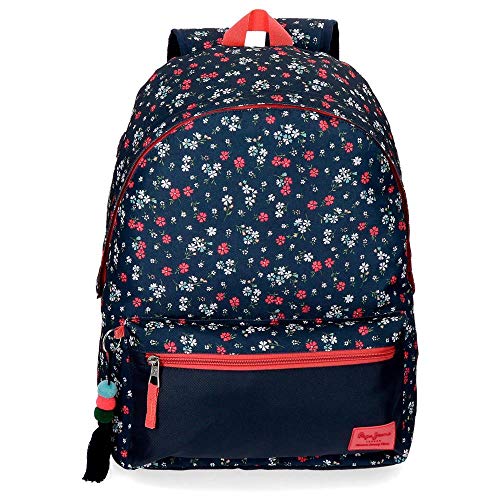 Pepe Jeans Jareth Mochila Multicolor 31x42x17,5 cms Poliéster 22.79L