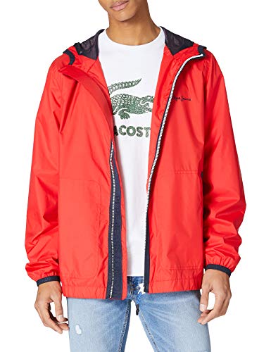 Pepe Jeans Robert Chaqueta, 244marzo Red, L para Hombre