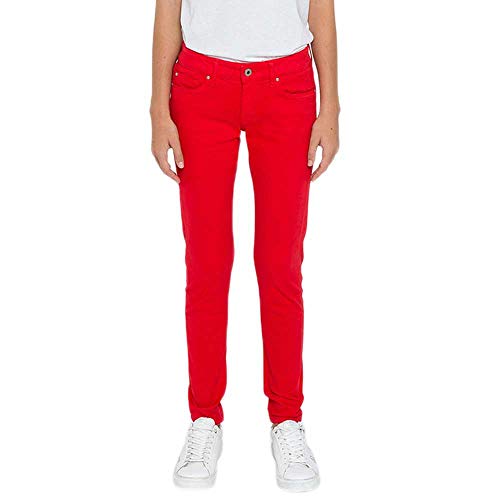 Pepe Jeans Soho' Jeans, Rojo (244mars Red), 30 para Mujer