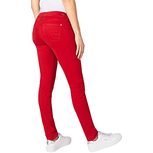 Pepe Jeans Soho. Pantalones, Red, 27 De Las Mujeres