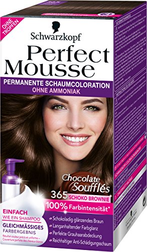 Perfect Mousse de Schwarzkopf, coloración permanente.