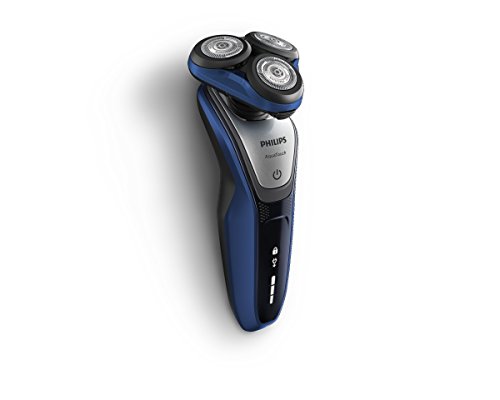 Philips Serie 5000 S5600/12 - Afeitadora Eléctrica para Hombre Rotativa, Perfilador Patillas, Estuche de Viaje, Azul