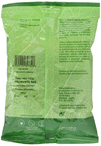 Plameca Malvavisco Raiz Natural C.C Trit. Bolsa 100Gr. 100 g