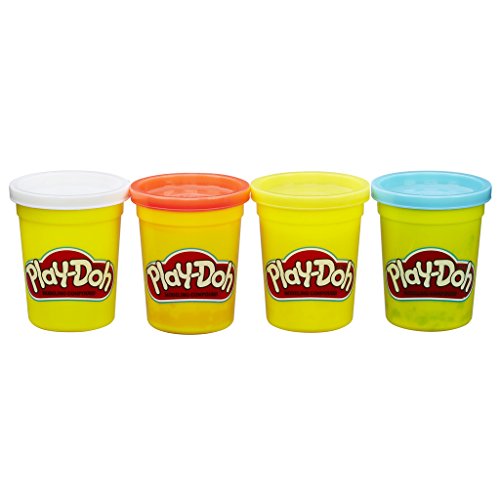 Play Doh Pack De 4 Botes Clasicos (Hasbro B6508ES1) , Color/Modelo Surtido