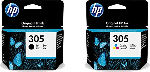 Plein d'encre - Paquete de cartuchos de tinta negra y de color, para impresora HP Envy Pro 6452, 6454, 6455, 6458, 6475 (2 unidades)