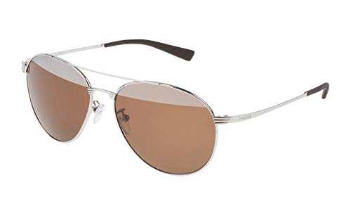 Police S8953V57579X Gafas de Sol, Gris, 57 Unisex