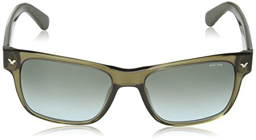 Police SPL1655506S9 Gafas de Sol, Verde, 55 para Hombre