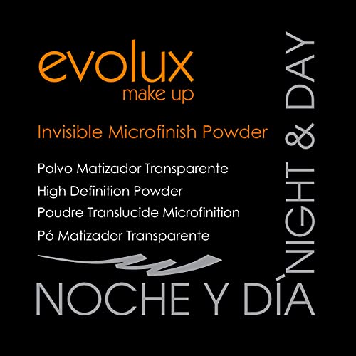 Polvo Matizador Transparente, EVOLUX Invisible Microfinish Powder 15gr.