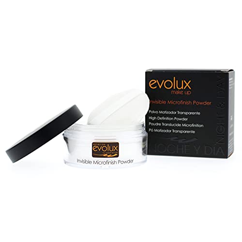 Polvo Matizador Transparente, EVOLUX Invisible Microfinish Powder 15gr.