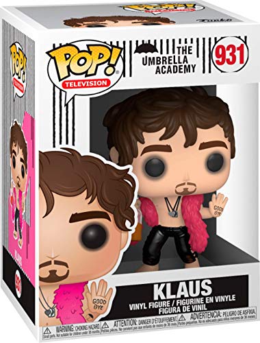 POP TV: Umbrella Academy – Figura de vinilo de Klaus Hargreeves Funko Pop! (con funda protectora compatible con caja de pop)