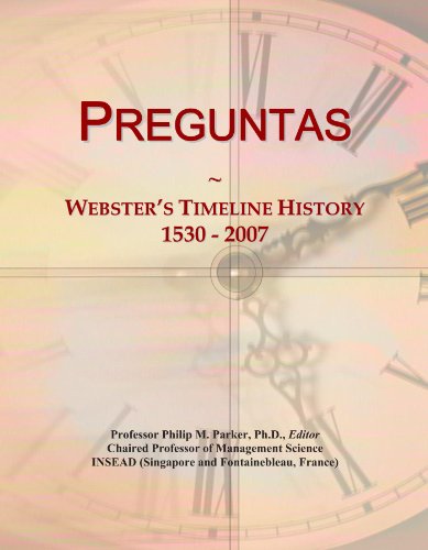 Preguntas: Webster's Timeline History, 1530 - 2007