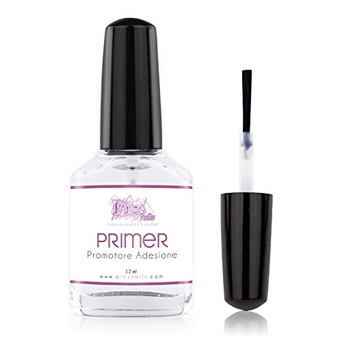 Primer uñas 12 ml Profesional - Promotor de adhesión no ácido de 15 ml para gel constructor, gel color, semipermanente, acrílico, acrílico