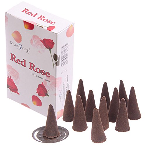 PUCKATOR Stamford Incense Cones - Red Rose 37168