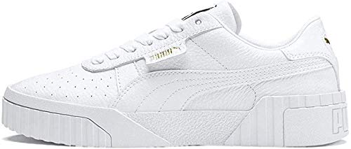 PUMA Cali Wn's, Zapatillas, para Mujer, Blanco (Puma White-Puma White), 39 EU